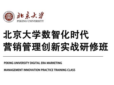 北京大學(xué)數(shù)智化時(shí)代營銷管理創(chuàng)新實(shí)戰(zhàn)研修班（3天）